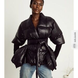 Women's Black Puffer Jacket